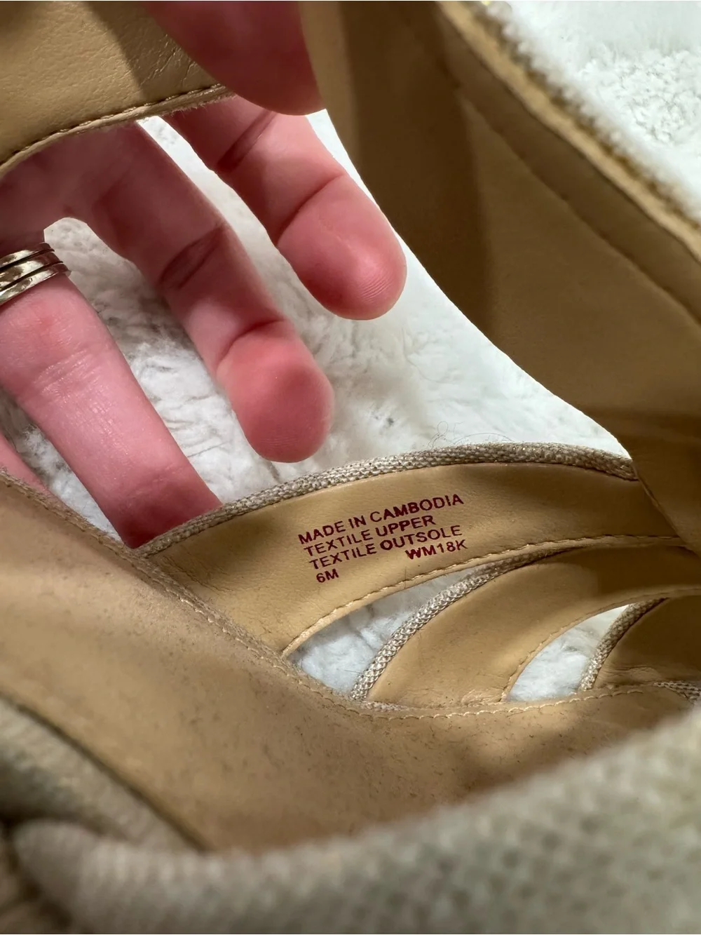 Michael Kors Berkley Weave Canvas Espadrille Wedge